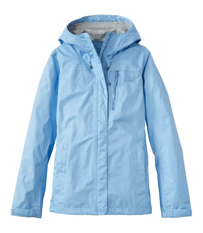 L.L. Bean Women's Trail Model Rain Jacket - Lake
