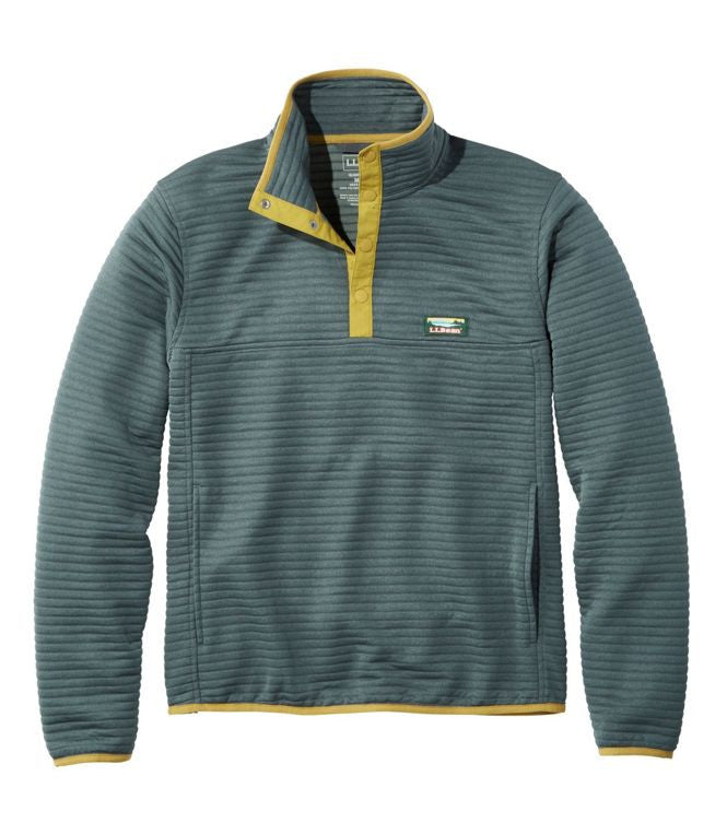 L.L. Bean Men's Airlight Knit Pullover - Rangeley Blue