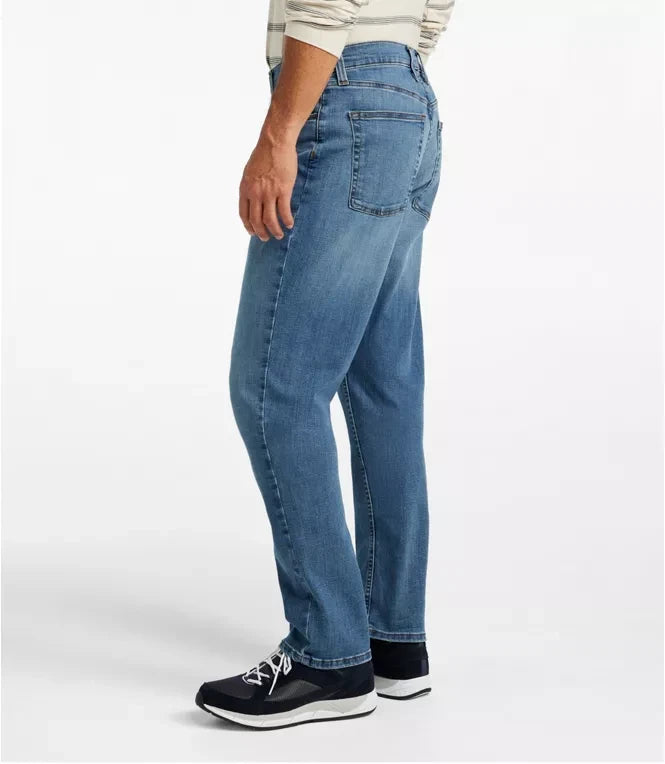 L.L. Bean Men's BeanFlex Jeans Standard Athletic Fit - Medium Wash