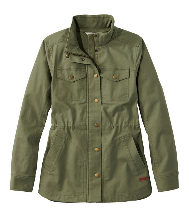 L.L. Bean Women's BeanFlex Utility Jacket - Deep Olive