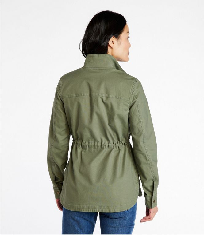 L.L. Bean Women's BeanFlex Utility Jacket - Deep Olive