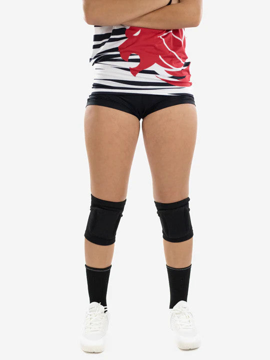 Rip-It Women's Perfect Fit Volleyball Knee Pads - Black