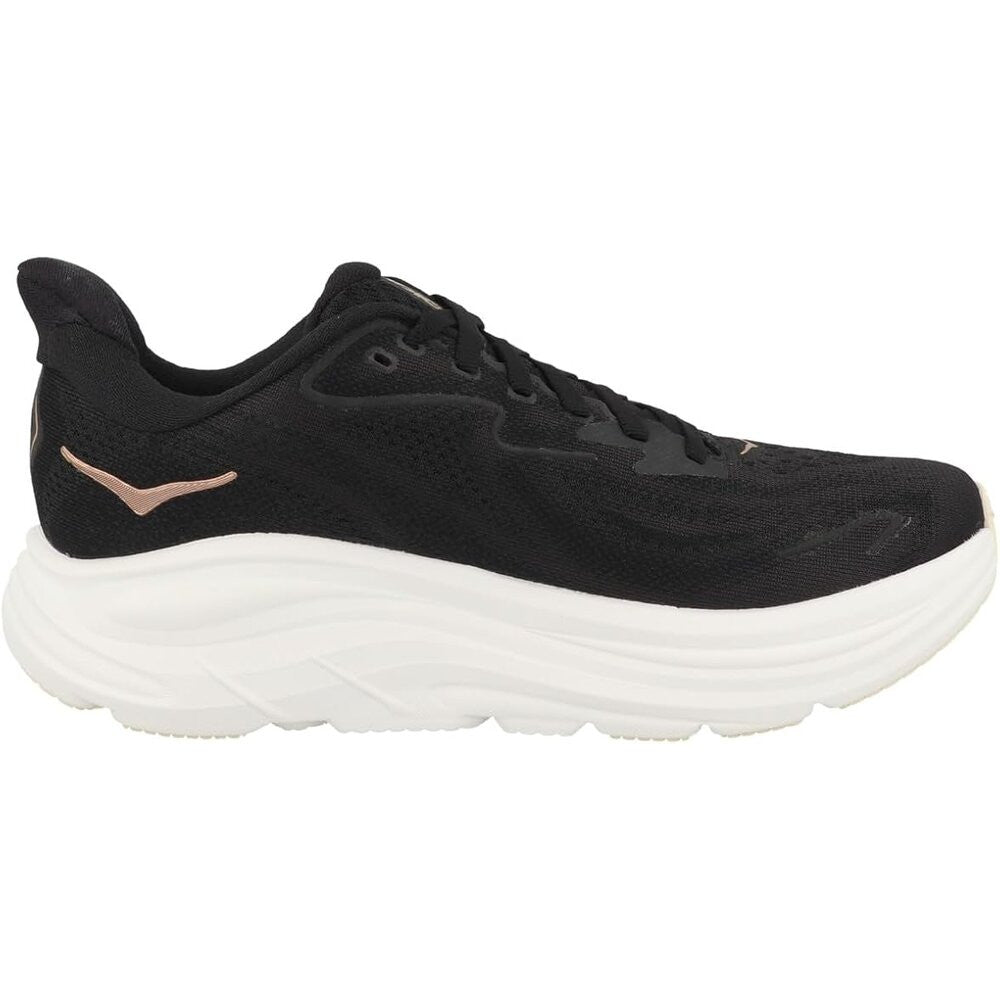 Hoka Women's Clifton 10-Black/Rose Gold