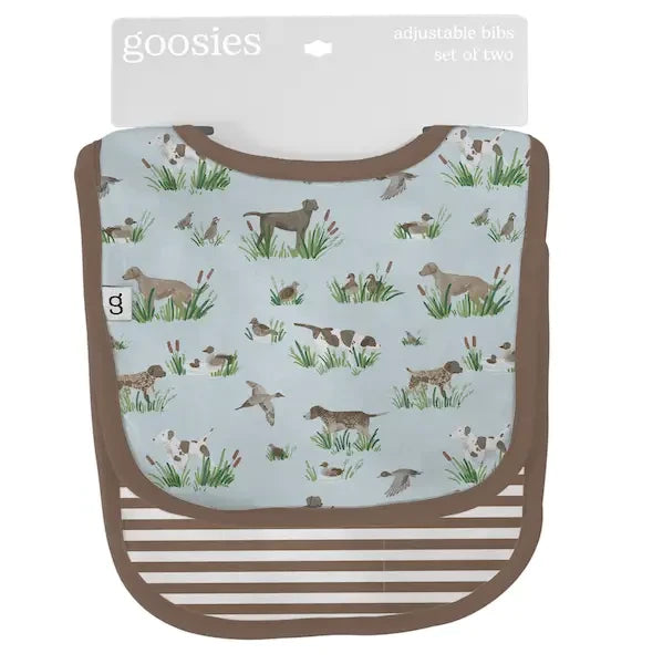 Goosies Delta Bird Hunting Dogs Bib Set