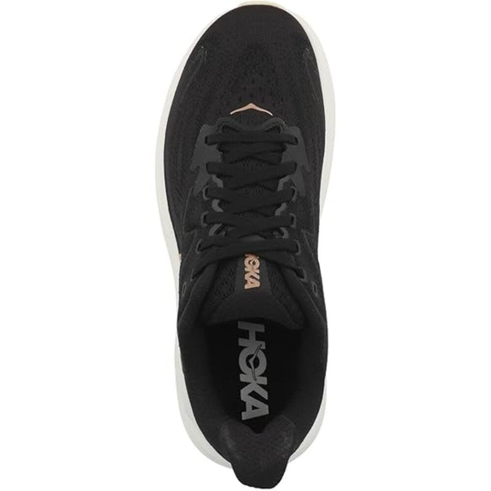 Hoka Women's Clifton 10-Black/Rose Gold