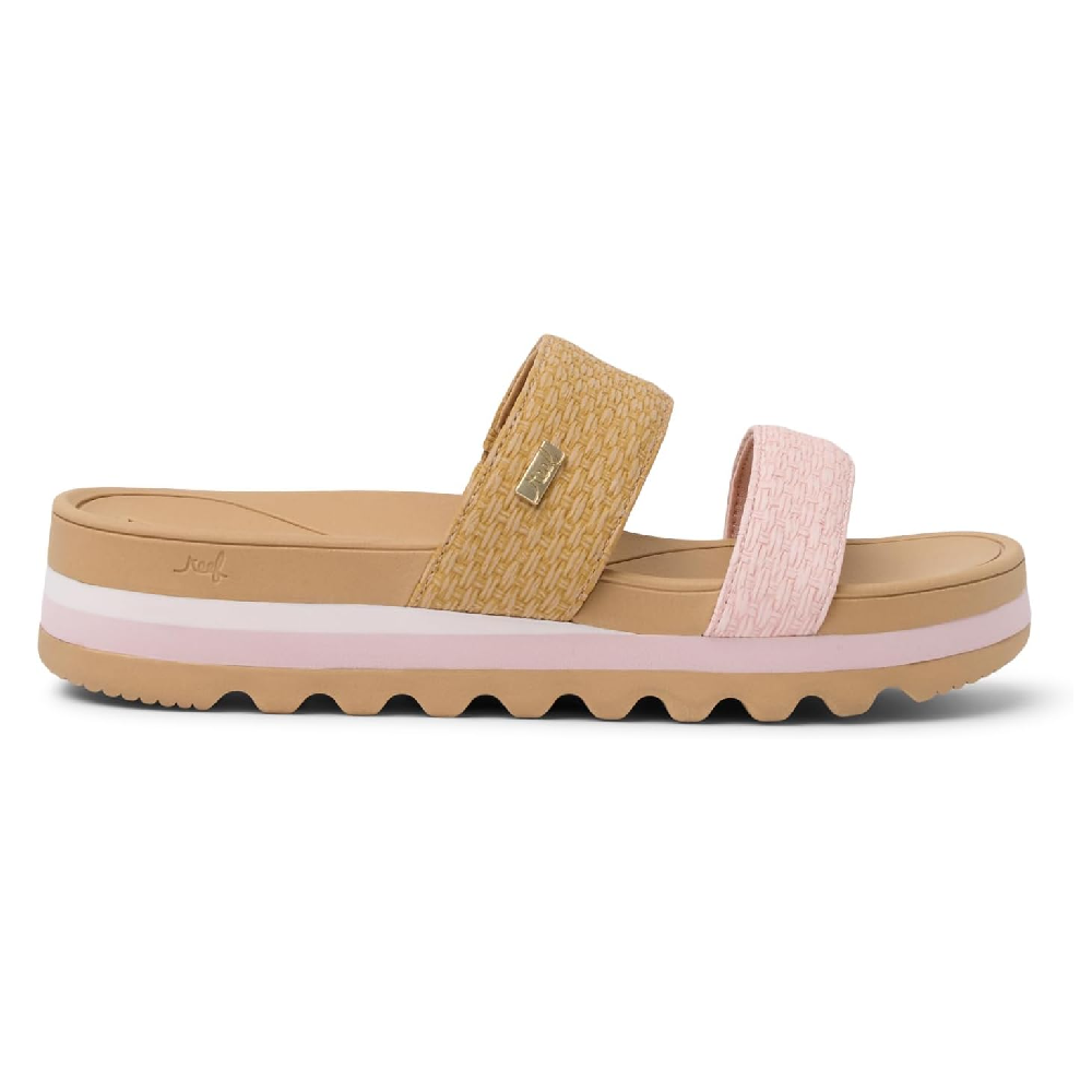 Reef Kids Vista Hi Sandal - Tan/Pink