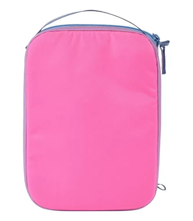 L.L. Bean Colorblock Lunch Box - Neon Pink/Lilac/Surf Blue