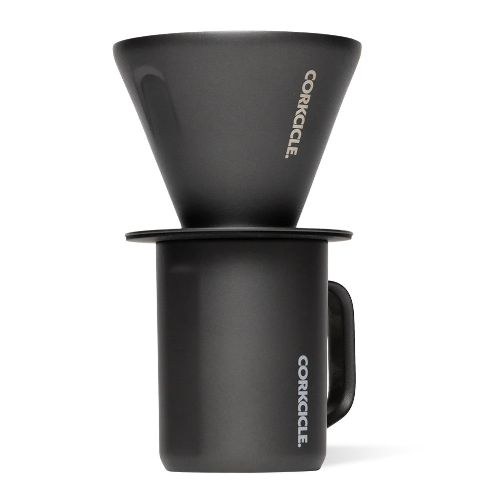 Corkcicle Pour Over Set - Ceramic Slate