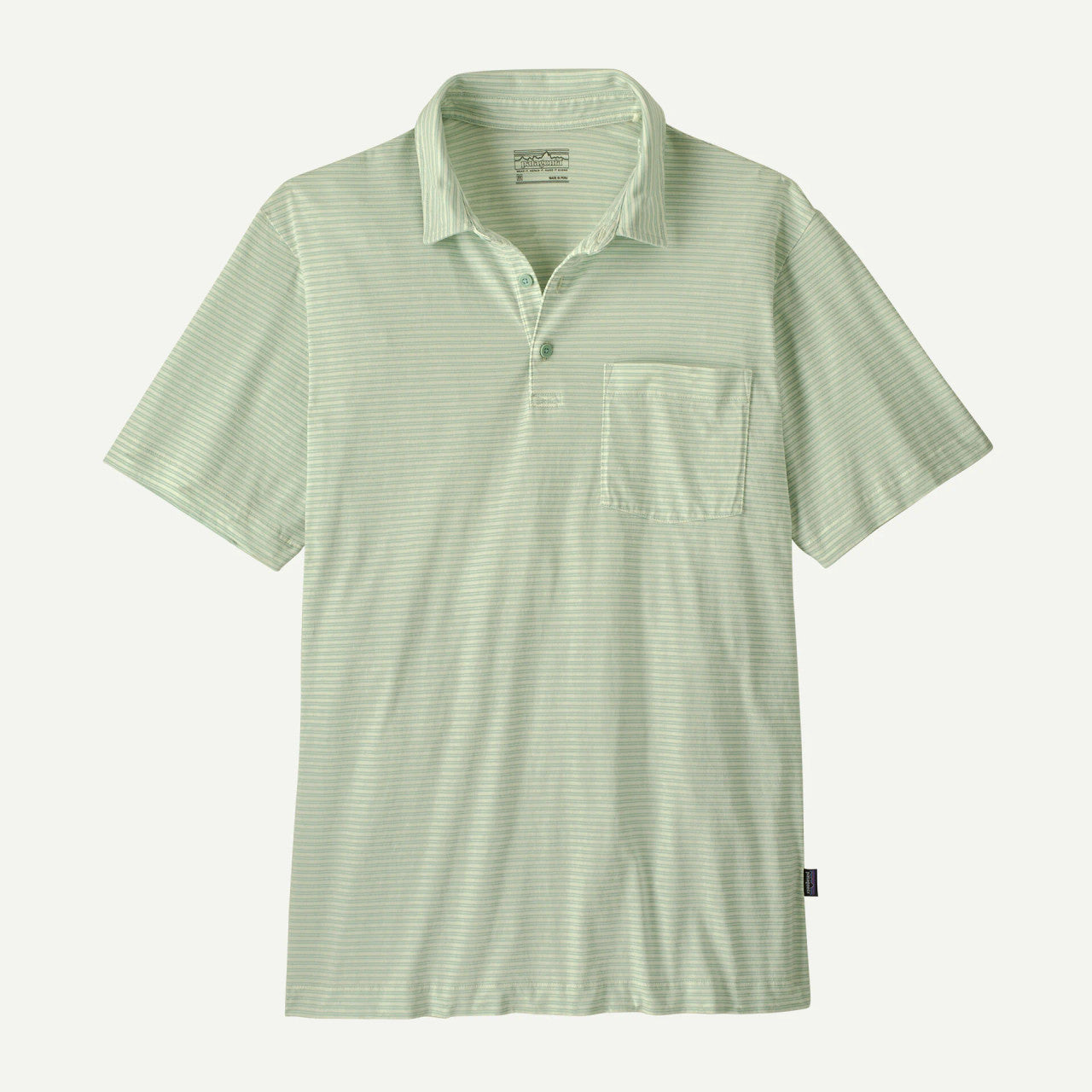 Patagonia Men's Daily Polo Shirt - Twin Rope: Thin Ice