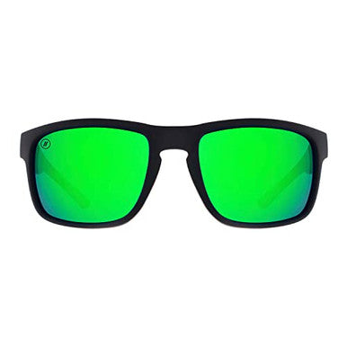 Blenders Canyon Celtic Light Polarized Sunglasses – Black Frame/Green Mirrored