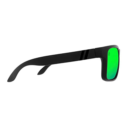 Blenders Canyon Celtic Light Polarized Sunglasses – Black Frame/Green Mirrored