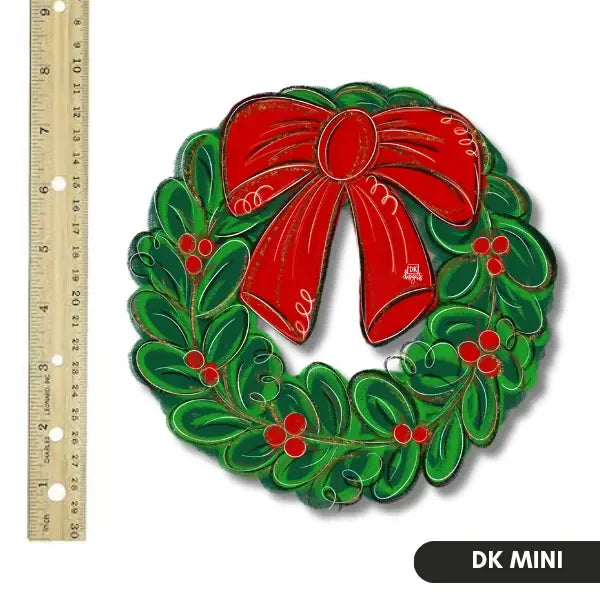 DK Designs Christmas Wreath Mini
