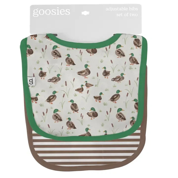 Goosies Mallard Drake Ducks- Bib Set