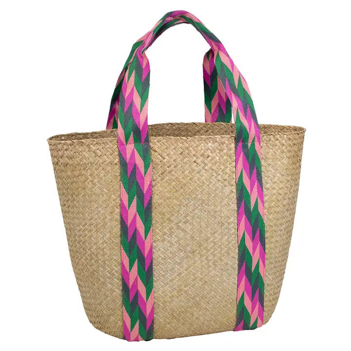 The Royal Standard Exuma Straw Tote