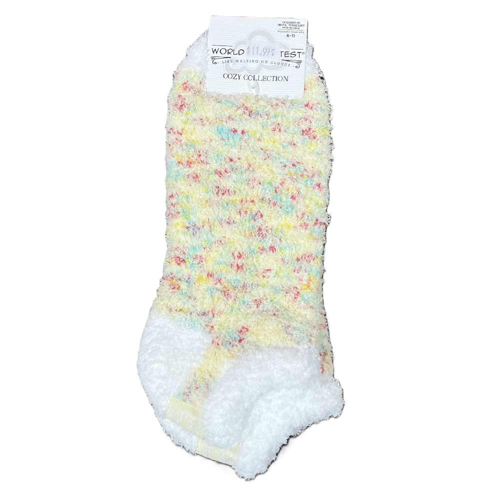 World’s Softest Socks Cozy Low – Vanilla Confetti