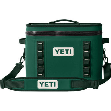 Yeti Hopper Flip 18 Soft Cooler - Black Forest Green