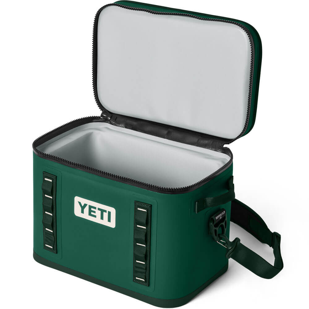 Yeti Hopper Flip 18 Soft Cooler - Black Forest Green