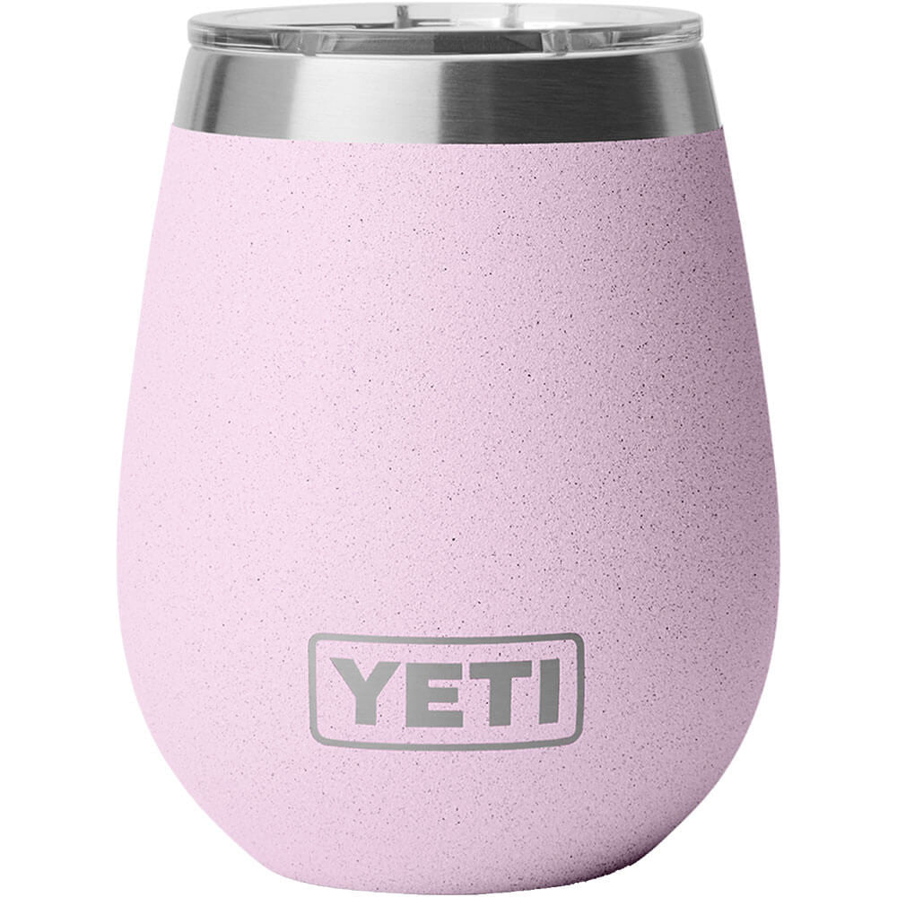 Yeti Rambler 10 oz. Wine Tumbler with Magslider Lid - Cherry Blossom