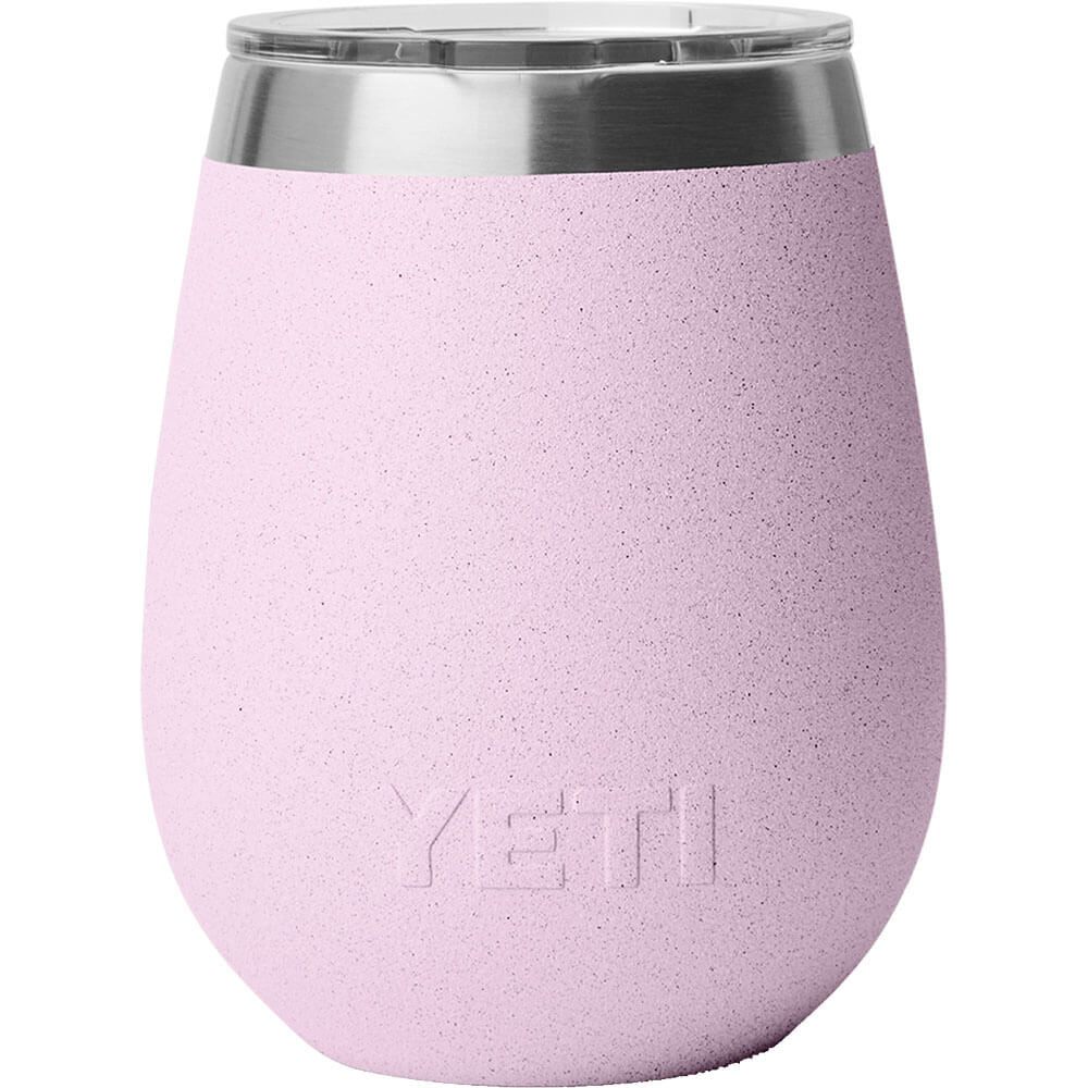 Yeti Rambler 10 oz. Wine Tumbler with Magslider Lid - Cherry Blossom