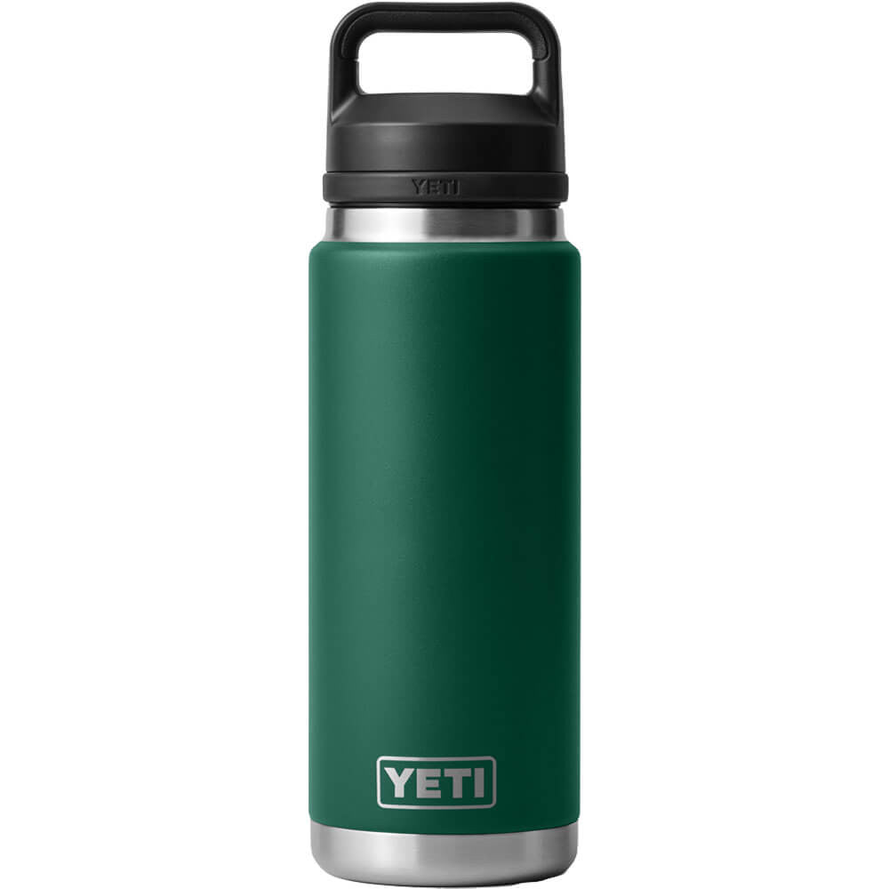 Yeti Rambler 26 oz. Bottle with Chug Cap - Black Forest Green