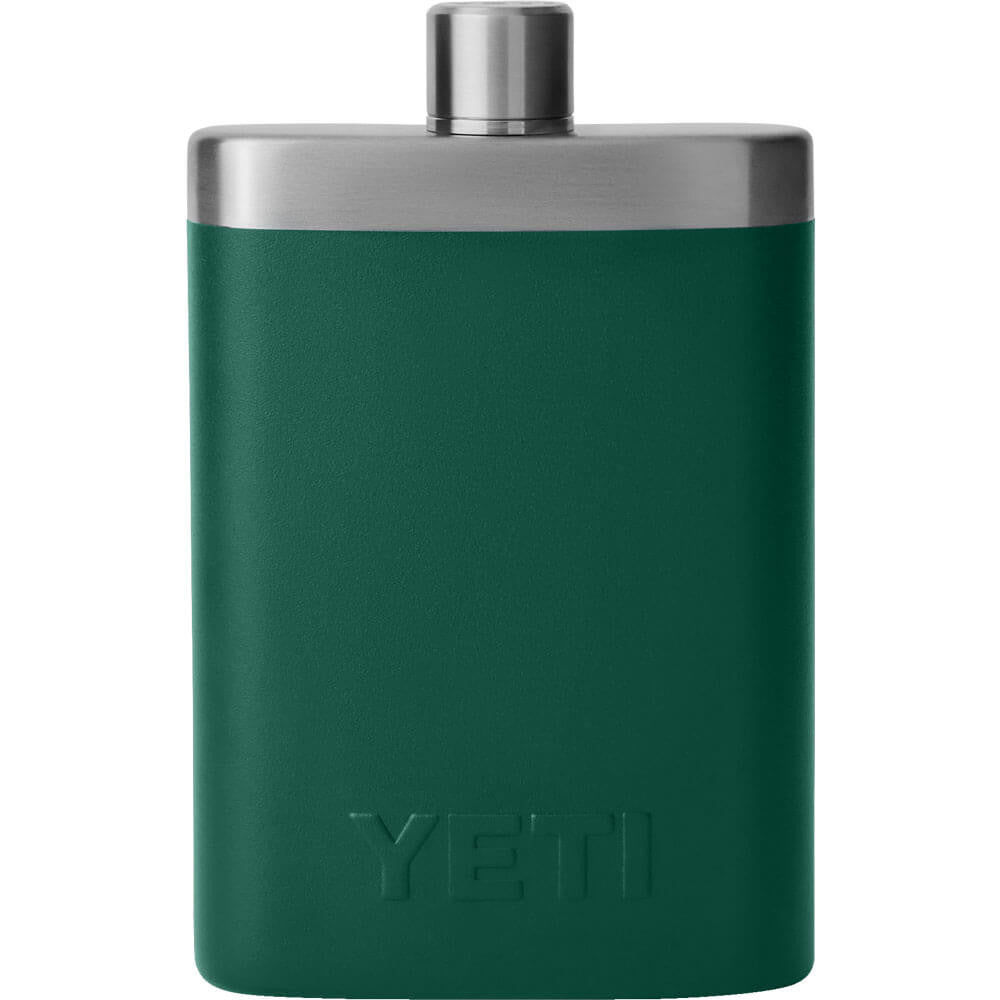Yeti 7oz Flask with Funnel - Black Forest Green