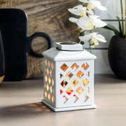 Candle Warmers Etc. Canopy Illumination Fragrance Warmer-Trellis Lantern
