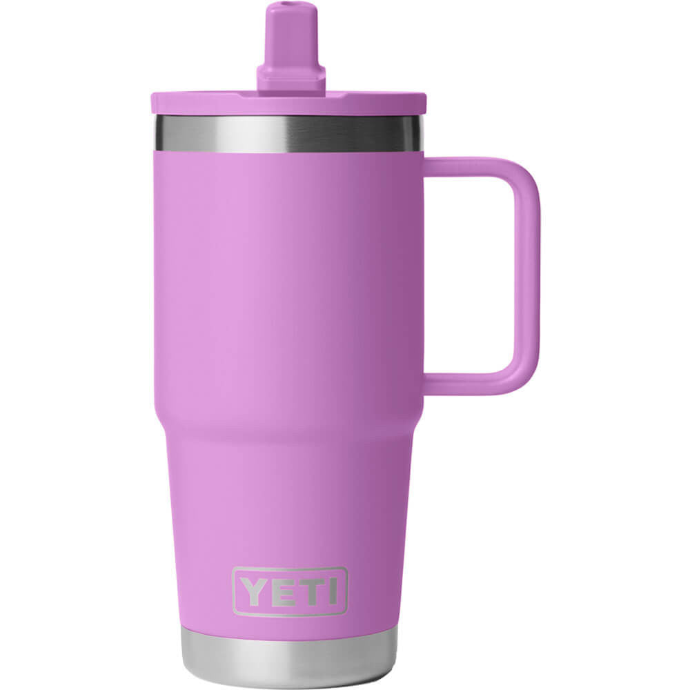 Yeti Rambler 20 oz. Travel Straw Mug with Color-Matched Straw Lid - Desert Bloom
