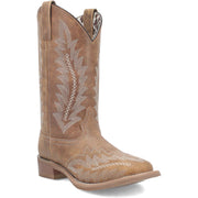 Laredo Women's Cheyenne Tan Leather Western Boots