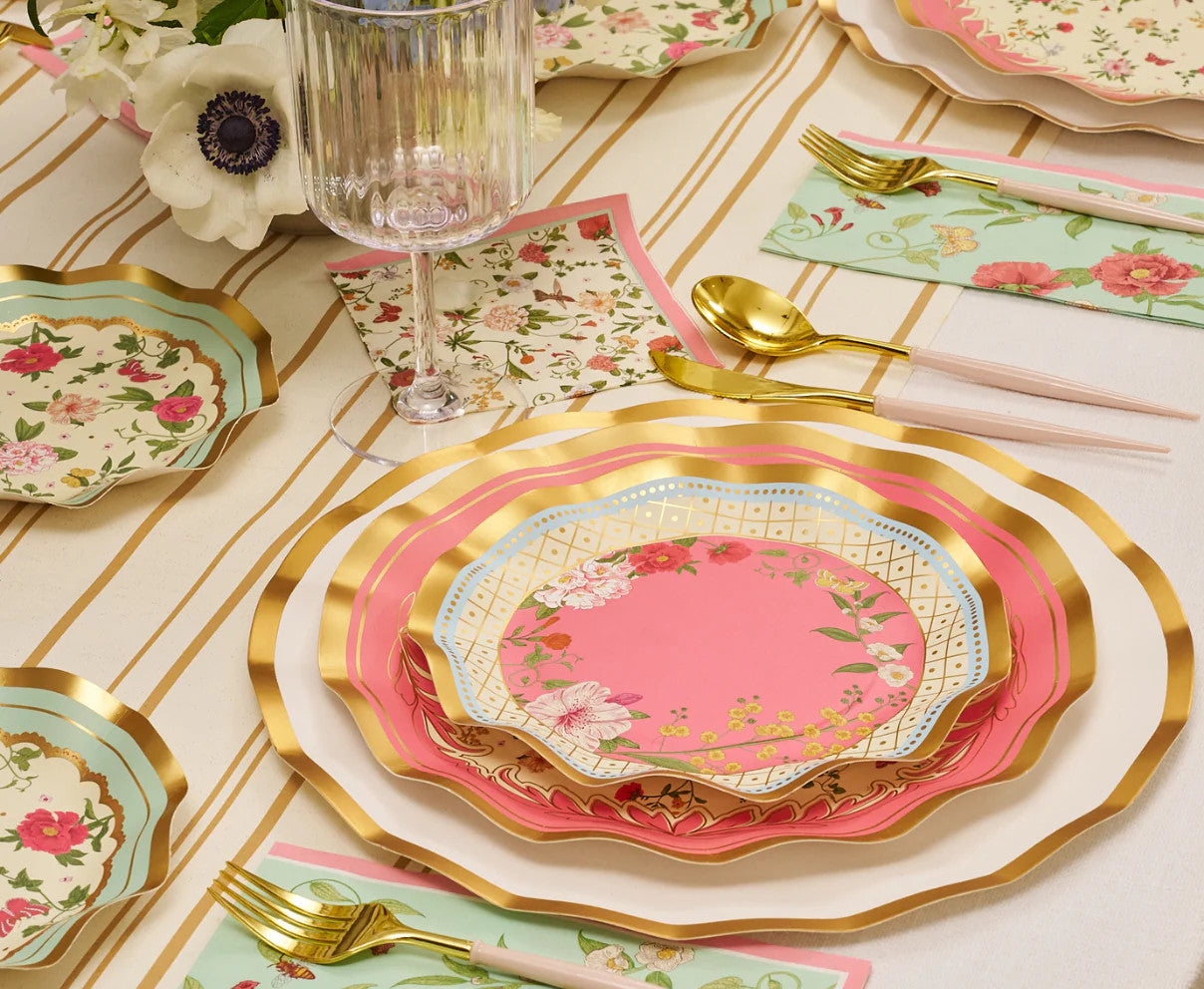 Sophistiplate Rococo Salad Plates - 8pk