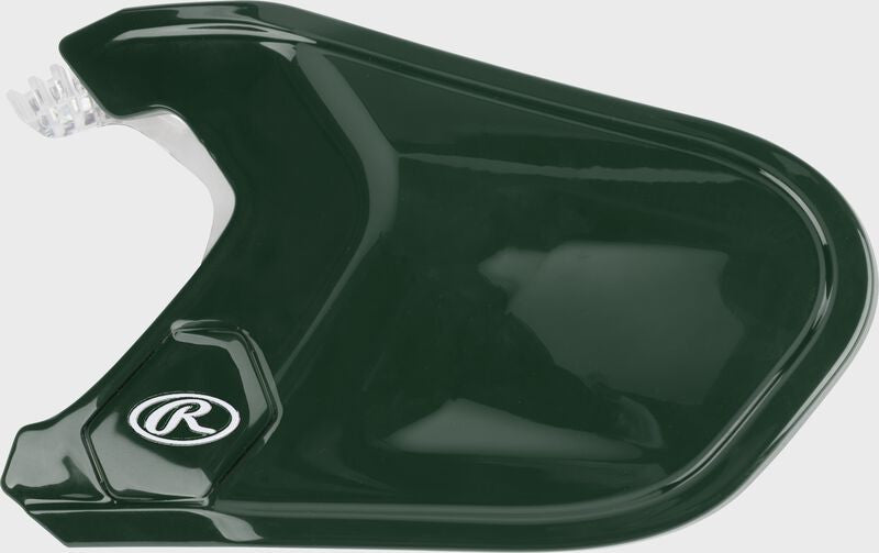Rawlings Mach Adjust EXT Batting Helmet Extension - Gloss Dark Green