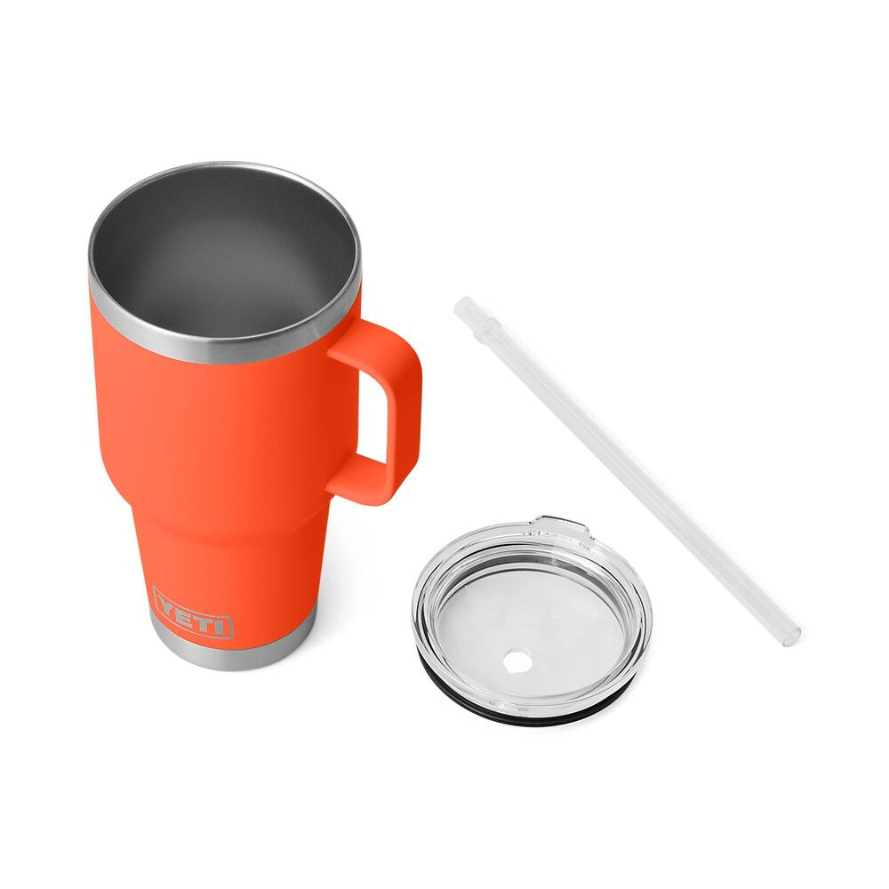 YETI Rambler 35 oz Straw Mug - Papaya