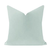 Laura Park 22x22 Robin's Egg Solid Velvet Pillow