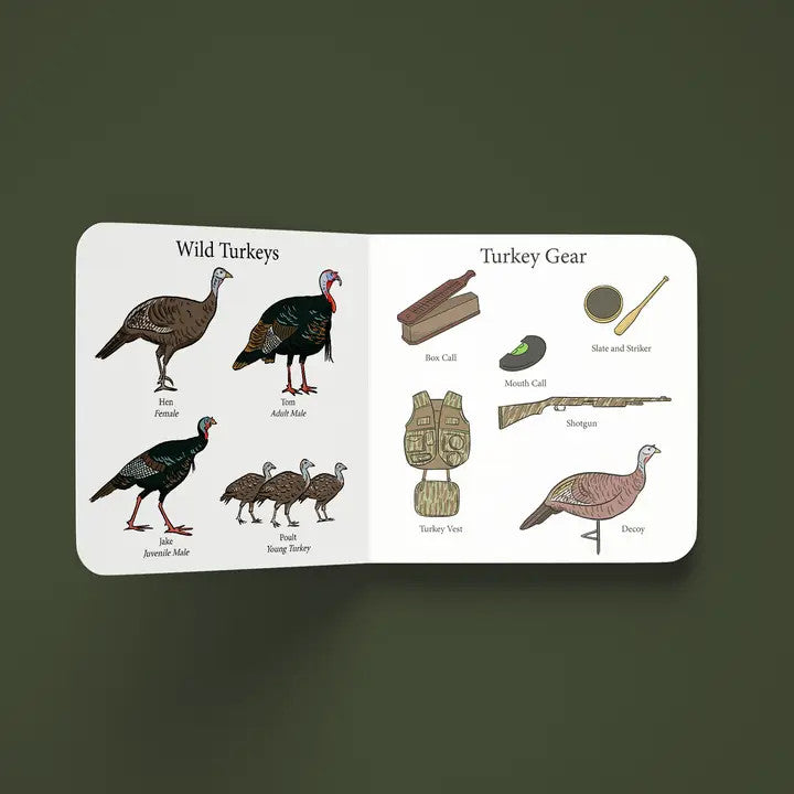 Explore the Outdoors Books Turkey Season Children's Book