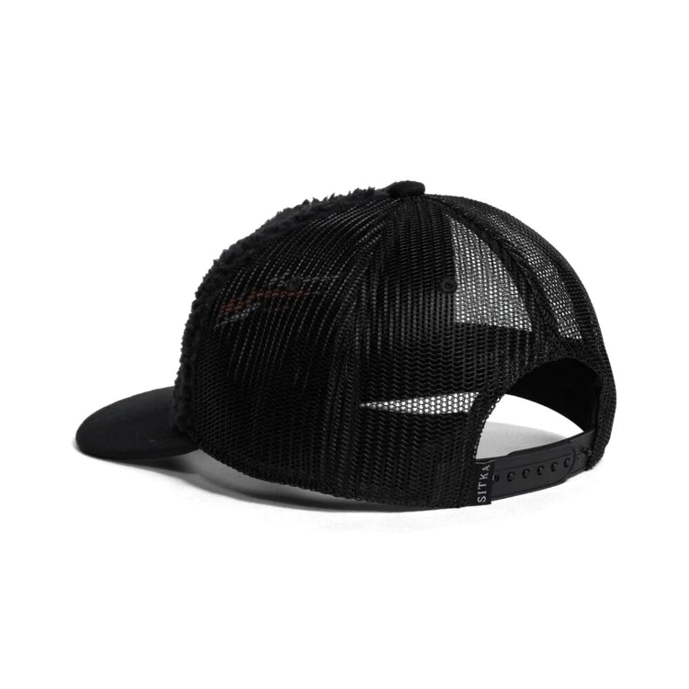 Sitka Darkest Hi Pro Foam Trucker Hat - Black