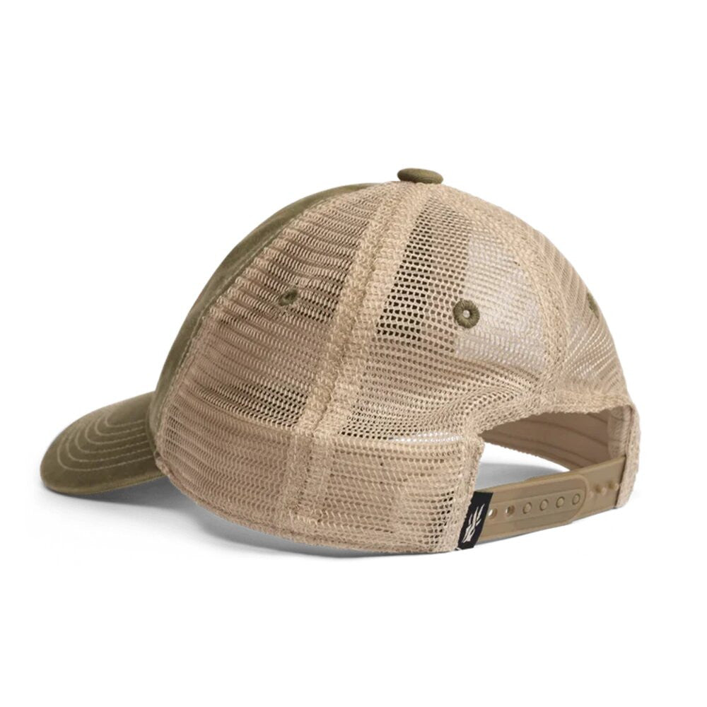 Sitka Heritage Patch Vintage Trucker - Olive Green