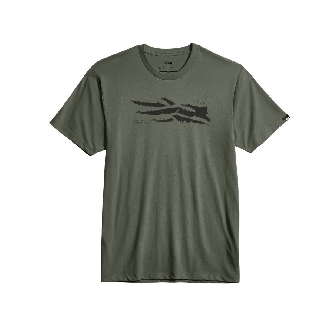 Sitka Men's Wild Icon Tee - Cypress Green