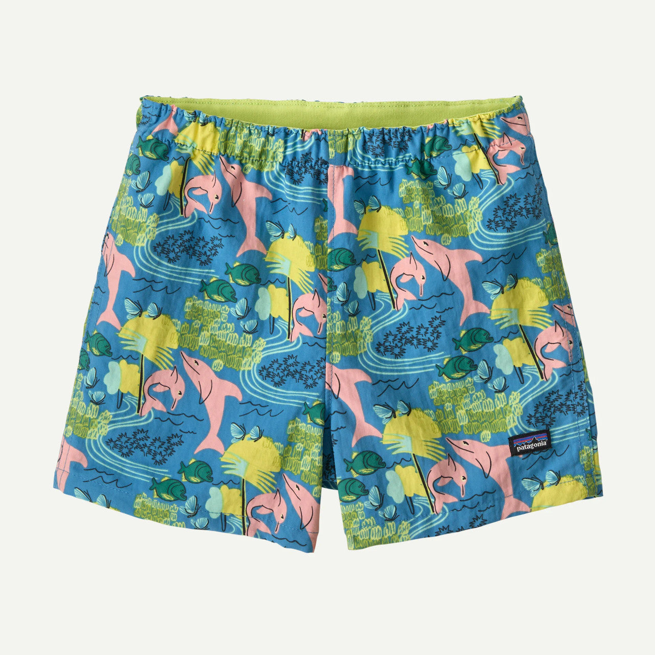 Patagonia Baby Baggies Shorts - Amazonia Shore Blue