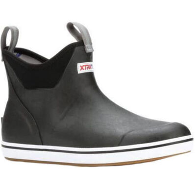 XTRATUF Men's Ankle Deck Boot - Black