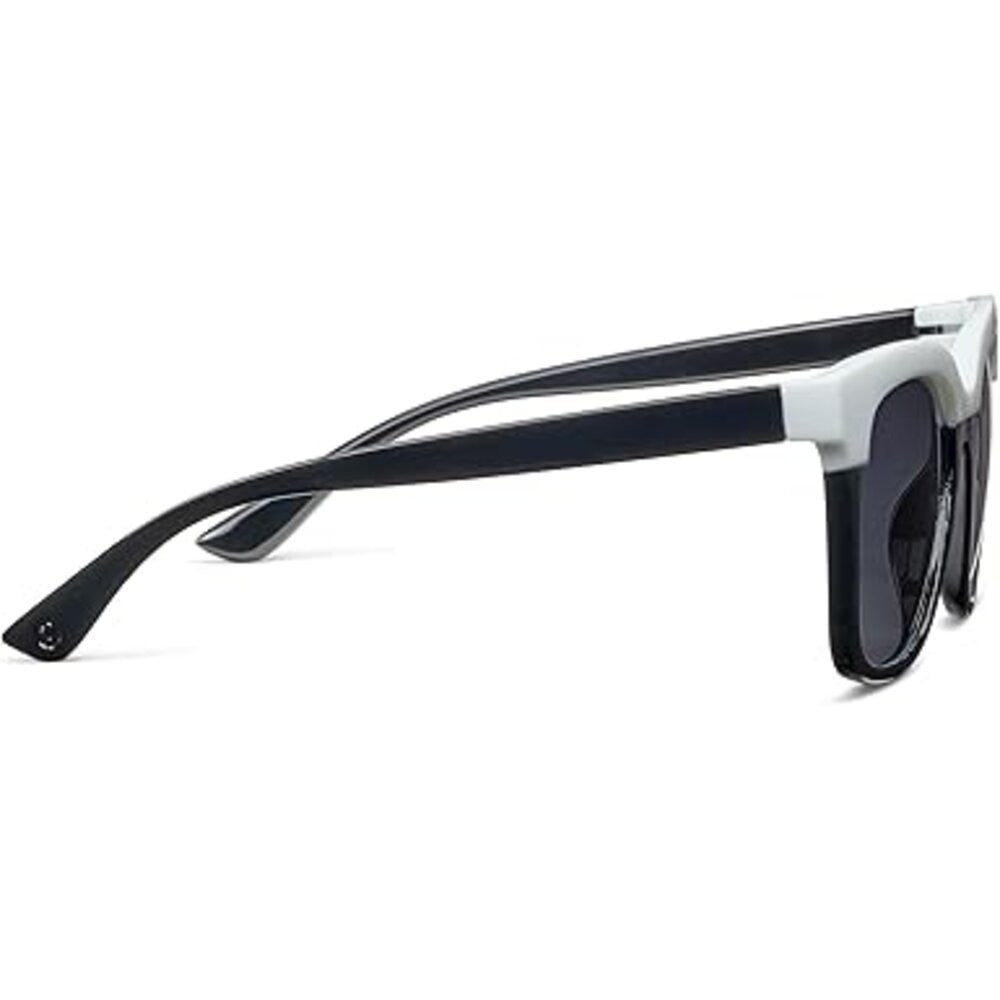 Peepers Frenchy Bifocal Sunglasses – Black/White Square Frame