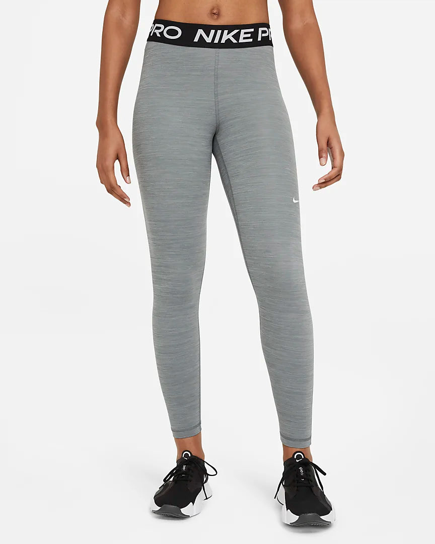 Nike Women's Mid Rise Mesh Paneled Pro Leggings