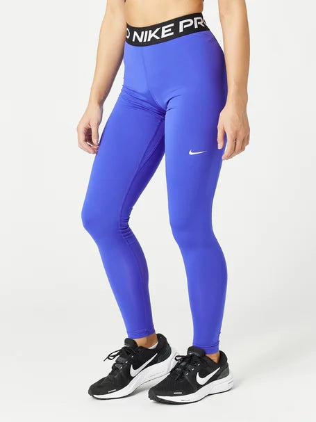 Nike Women's Mid Rise Mesh Paneled Pro Leggings