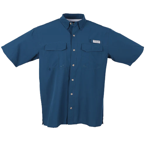 Bimini Bay Flats V Men's Short Sleeve Featuring Bloodguard Plus