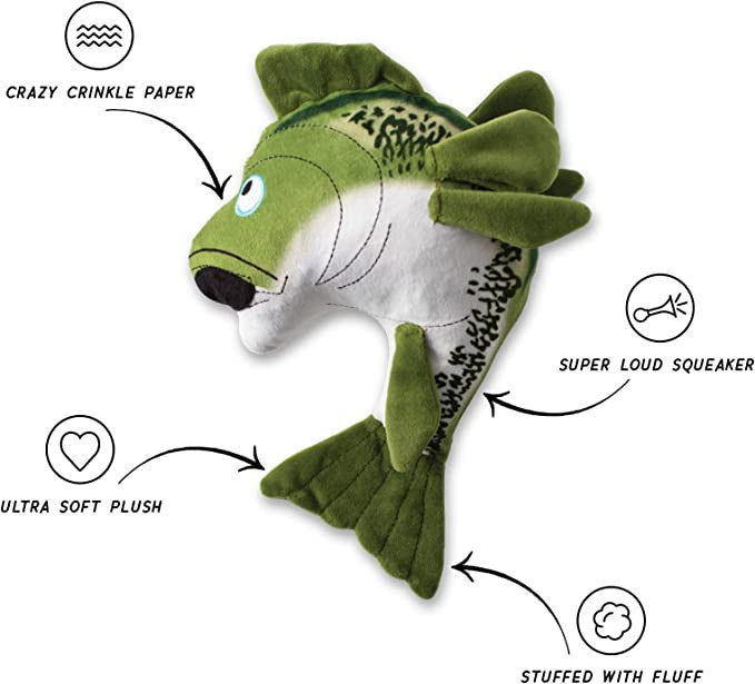Fringe Here Fishy Fishy Dog Toy