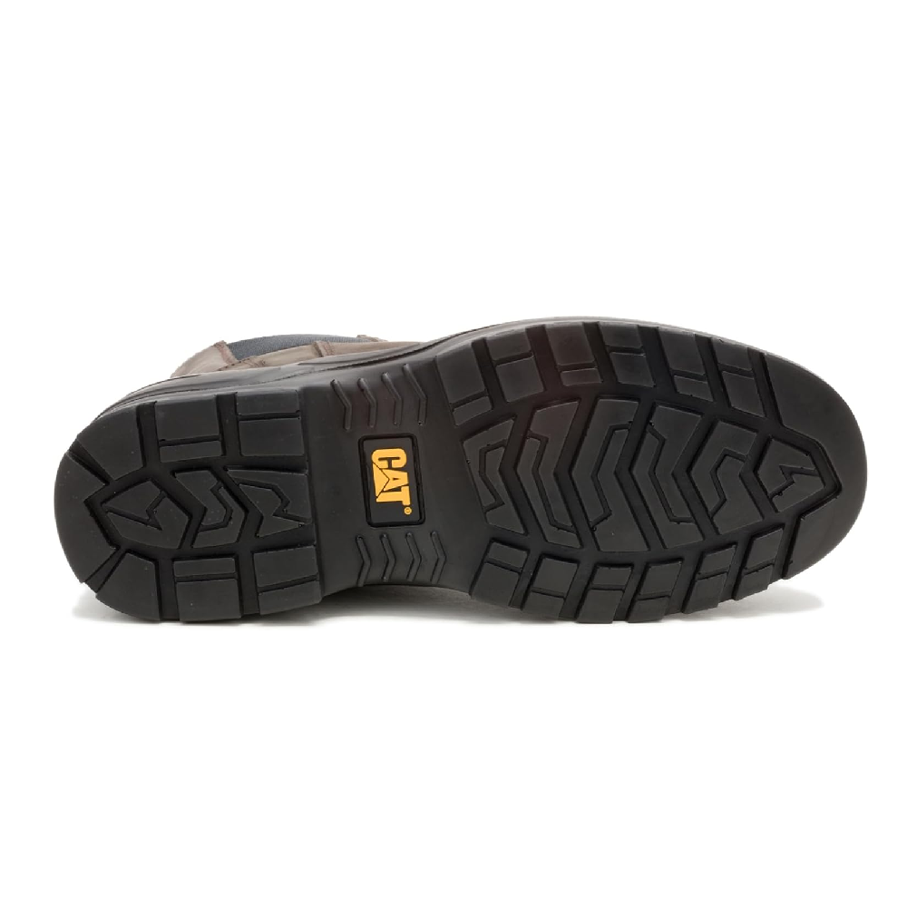 Caterpillar Striver Chelsea Waterproof Steel Toe Work Boots for Men – Brown
