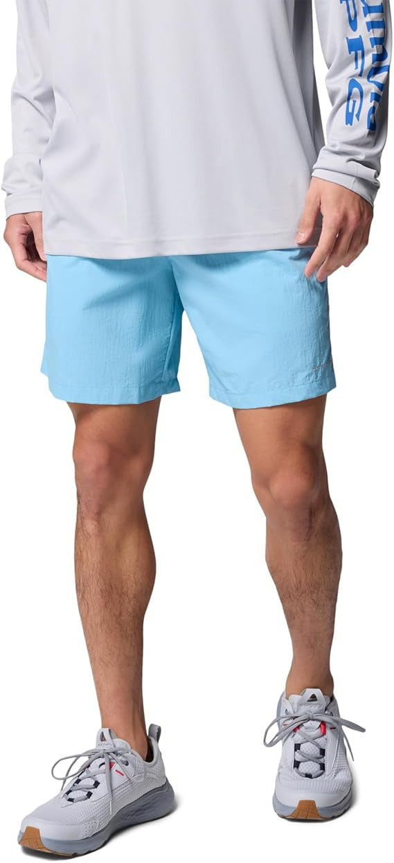 Columbia Men's PFG Backcast IV Water Shorts - Vintage Blue