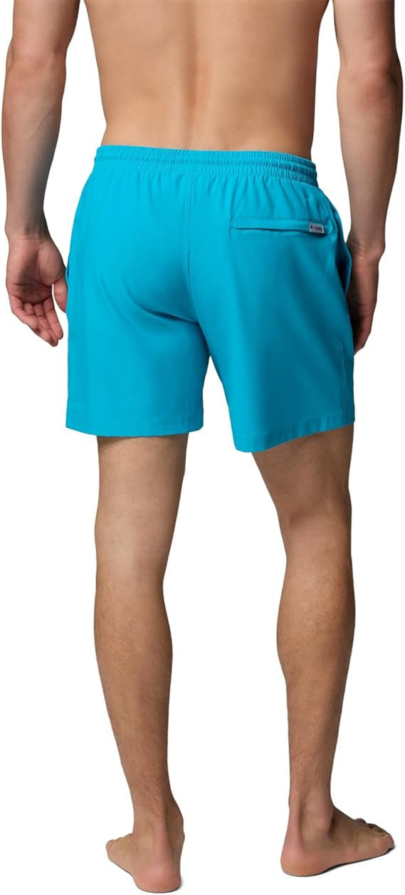 Columbia Men's PFG Rambler Water Shorts - Ocean Teal/Collegiate Navy