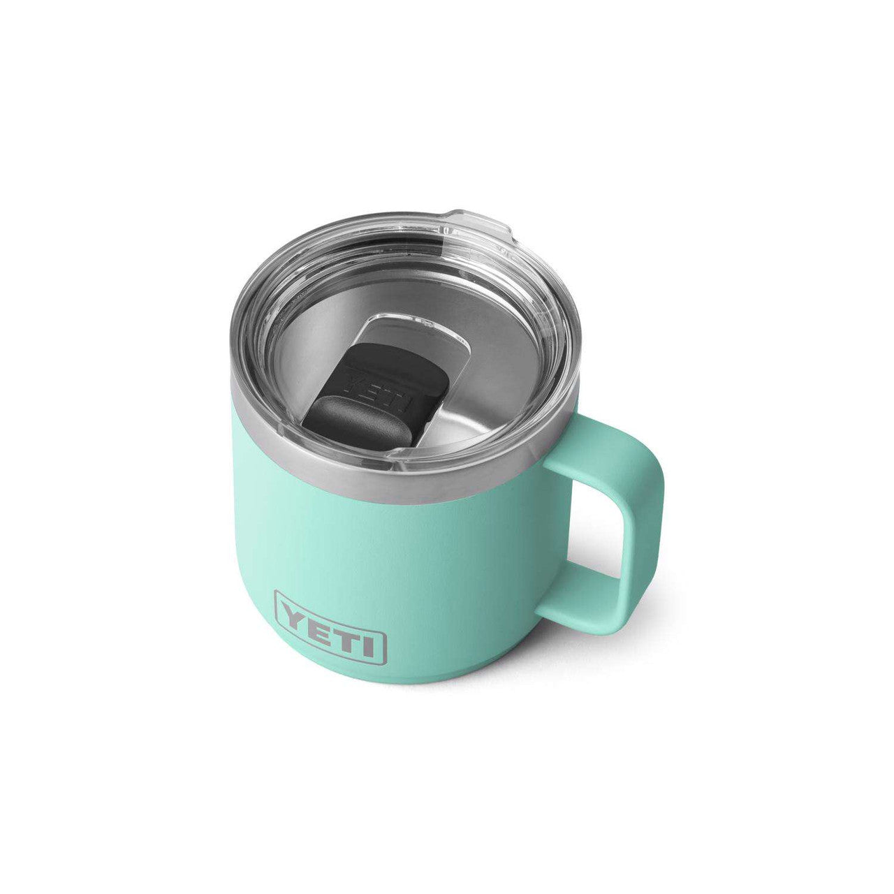 Yeti Rambler 14 oz Seafoam BPA Free Mug with MagSlider Lid
