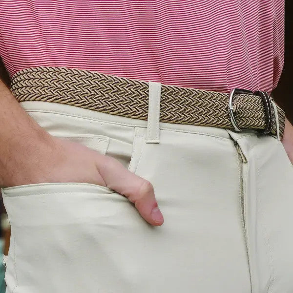 Roostas Men's The Tucson Woven Stretch Belt