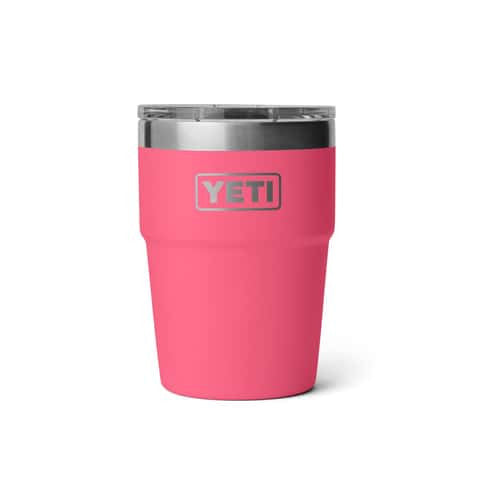 Yeti Rambler 16oz Stackable Cup with Magslider Lid - Tropical Pink