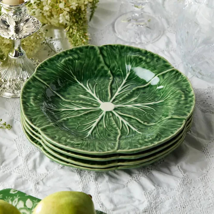 Le Jardin Cabbage 3-D Salad Plate 9"